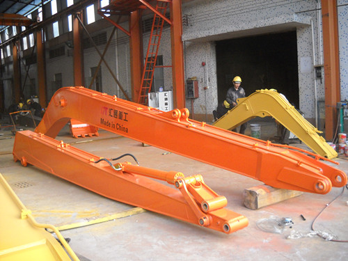 挖掘機(jī)加長(zhǎng)臂定做、挖機(jī)加長(zhǎng)臂廠家、挖機(jī)加長(zhǎng)臂改裝