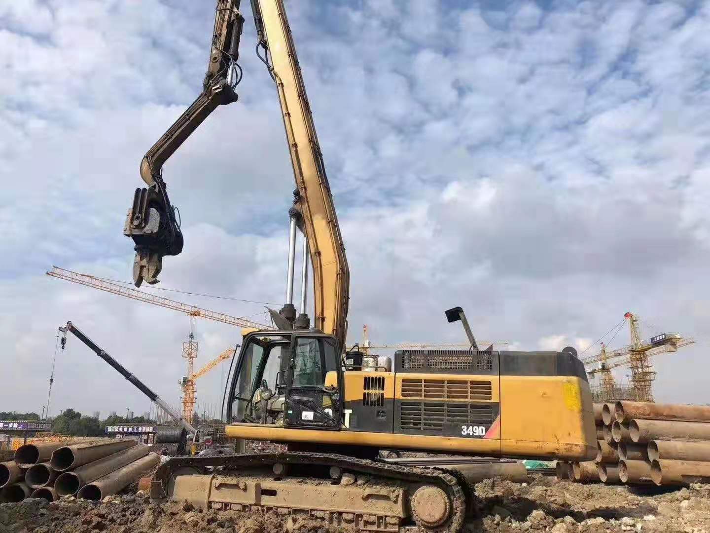 挖掘機(jī)打樁臂、打樁臂、挖掘機(jī)打樁臂廠家